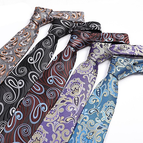 

Men's Work Necktie - Floral / Jacquard