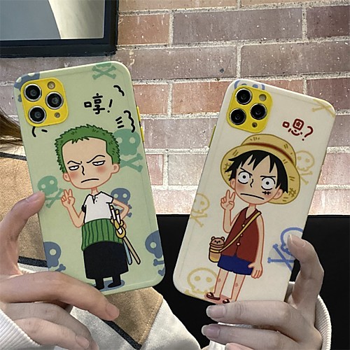 

One Piece Phone Case For Apple Back Cover iPhone 12 Pro Max 11 SE 2020 X XR XS Max 8 7 Shockproof Dustproof Cartoon TPU