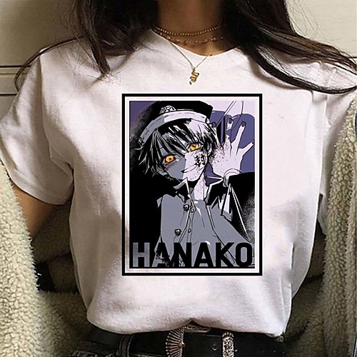 

Inspired by Toilet Bound Hanako kun Cosplay Cosplay Costume T-shirt Polyester / Cotton Blend Print T-shirt For Women's / Men's