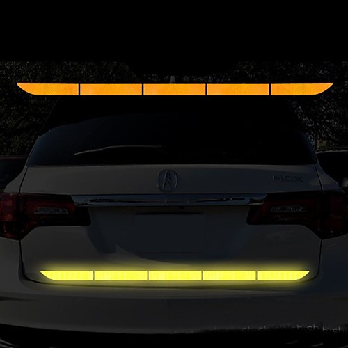 

Reflective Car Sticker Trunk Sticker Car Trunk Reflective Sticker Car Sticker Decorative Anti-collision Warning Strip Sticker