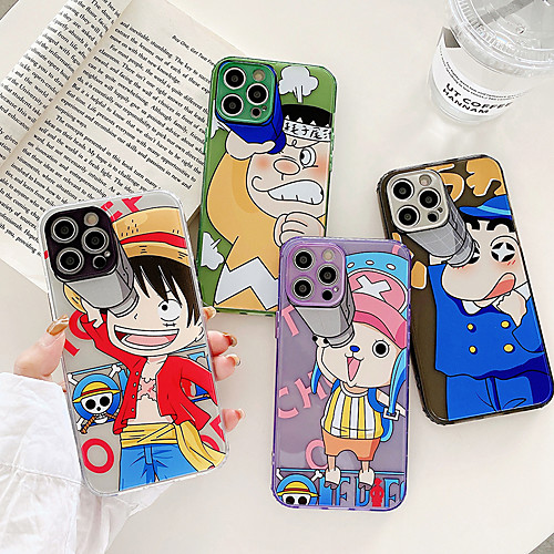 

Phone Case For Apple Back Cover iPhone 12 Pro Max 11 SE 2020 X XR XS Max 8 7 Shockproof Dustproof Cartoon TPU