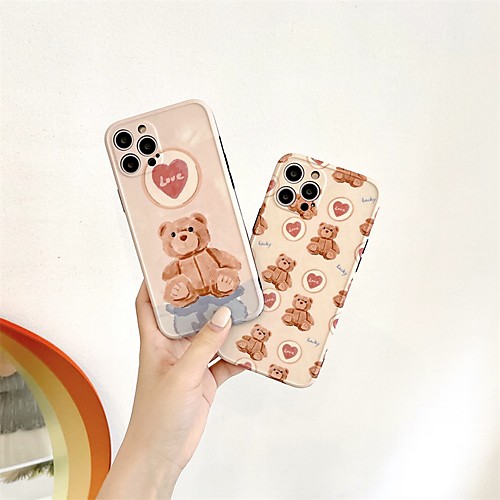 

Phone Case For Apple Back Cover iPhone 12 Pro Max 11 SE 2020 X XR XS Max 8 7 Shockproof Dustproof Cartoon TPU