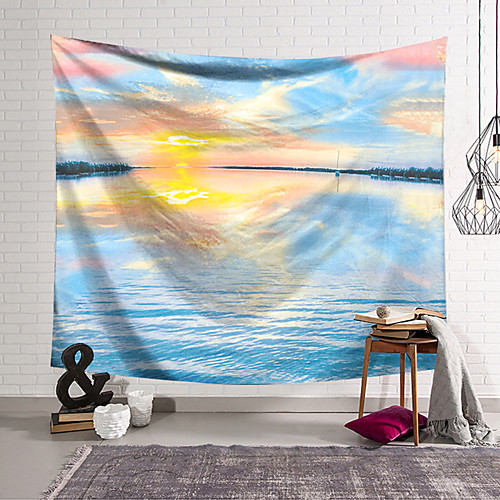 

Wall Tapestry Art Decor Blanket Curtain Hanging Home Bedroom Living Room Decoration Polyester landscape