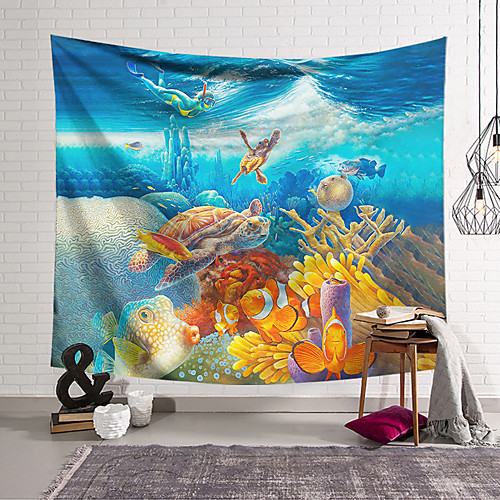 

Wall Tapestry Art Decor Blanket Curtain Hanging Home Bedroom Living Room Decoration Polyester
