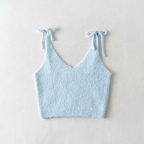 

Women's Casual / Daily Solid Color Vest Sleeveless Sweater Cardigans V Neck Light Blue Haze blue White