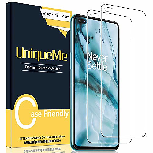 

Phone Screen Protector For One Plus OnePlus 9 OnePlus 8 Pro OnePlus 8 OnePlus 7T Oneplus 7 Tempered Glass 2 pcs High Definition (HD) Ultra Thin Scratch Proof Front Screen Protector Phone Accessory