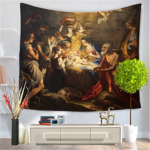 

Wall Tapestry Art Decor Blanket Curtain Hanging Home Bedroom Living Room Decoration Polyester