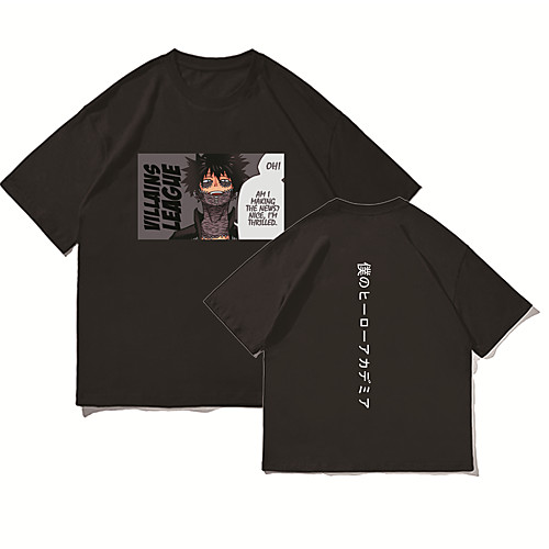 

Inspired by My Hero Academia / Boku No Hero Midoriya Izuku Cosplay Costume T-shirt Terylene Graphic Prints Printing T-shirt For Women's / Men's