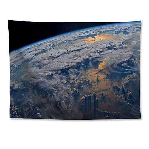 

Wall Tapestry Art Decor Blanket Curtain Hanging Home Bedroom Living Room Decoration Polyester Earth