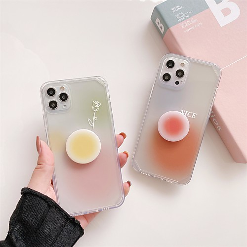 

Phone Case For Apple Back Cover iPhone 12 Pro Max 11 SE 2020 X XR XS Max 8 7 Shockproof Dustproof Transparent TPU