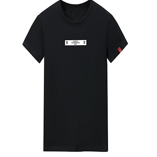 

Men's Unisex Tee T shirt Hot Stamping Graphic Prints Letter Plus Size Print Short Sleeve Casual Tops Cotton Basic Fashion Designer Big and Tall White Black Dark Gray