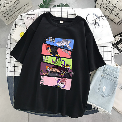 

Inspired by SK8 The Infinity Cosplay Cosplay Costume T-shirt Polyester / Cotton Blend Print Harajuku Graphic Kawaii T-shirt For Women's / Men's