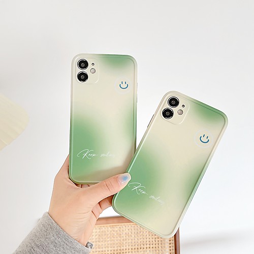 

Phone Case For Apple Back Cover iPhone 12 Pro Max 11 SE 2020 X XR XS Max 8 7 Shockproof Dustproof Color Gradient TPU