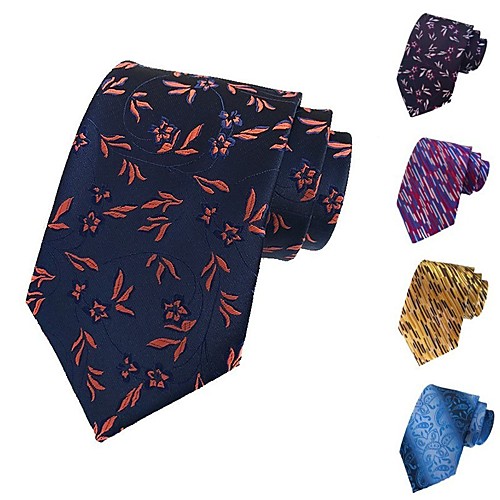 

Men's Work Necktie - Floral