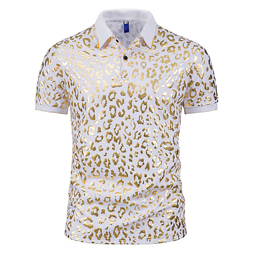 

Men's Golf Shirt Tennis Shirt Graphic Short Sleeve Casual Tops Fashion Wine White Black