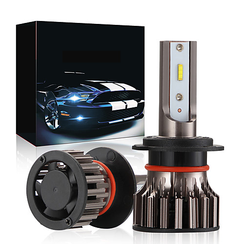 

OTOLAMPARA 100W H7 LED Headlight CSP 6000K LED H7 Plug and Play Installation IP68 Waterproof Fan Design LED Headlight H7 2pcs