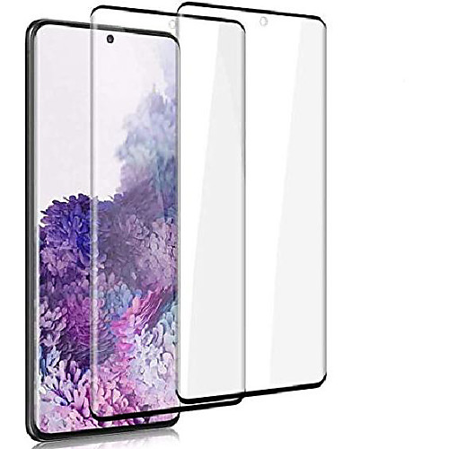 

hwkkum tempered glass for samsung galaxy s20,3d full cover, 9h degree of hardness, anti-scratch, anti-bubbles, case-friendly, perfect protective film for galaxy s20