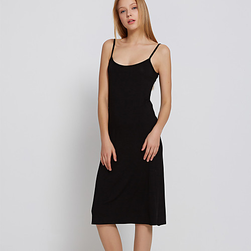 

(modal 40 a version) european and american sexy inside and outside wear long over-the-knee camisole vest base skirt female summer