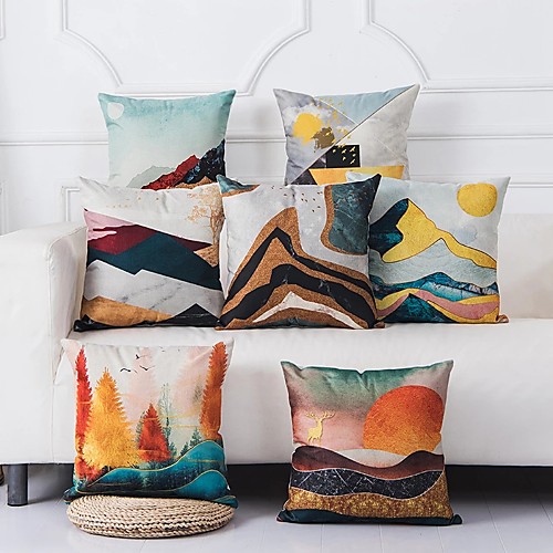

Double Side Cushion Cover 1PC Soft Decorative Square Throw Pillow Cover Cushion Case Pillowcase for Sofa Bedroom Superior Quality Machine Washable