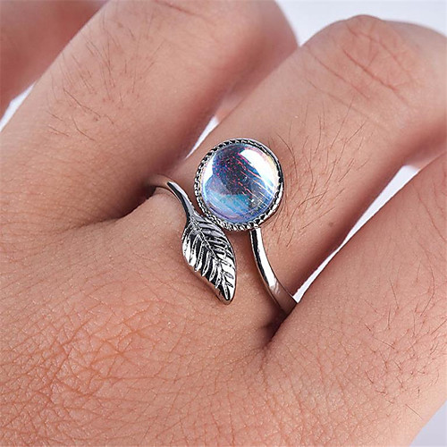 

Ring Mismatched Silver Copper Silver-Plated Swan Petal Stylish Artistic Simple 1pc Adjustable / Women's / Open Cuff Ring / Adjustable Ring