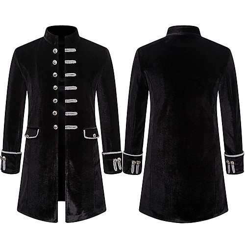 

Prince Movie / TV Theme Costumes Adults' Men's Punk Halloween Halloween Party & Evening Festival Christmas Halloween Carnival Festival / Holiday Terylene Black / Blue / Red Men's Easy Carnival / Coat