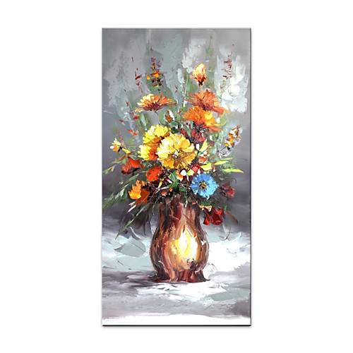 

Oil Painting Handmade Hand Painted Wall Art Abstract Still Life Beautiful Flower Bonsai Home Decoration Decor Rolled Canvas No Frame Unstretched