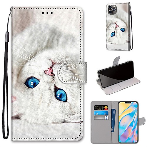 

Phone Case For Apple Full Body Case iPhone 12 Pro Max 11 SE 2020 X XR XS Max 8 7 6 iPhone 6s / 6 Wallet Shockproof Dustproof Scenery Animal TPU