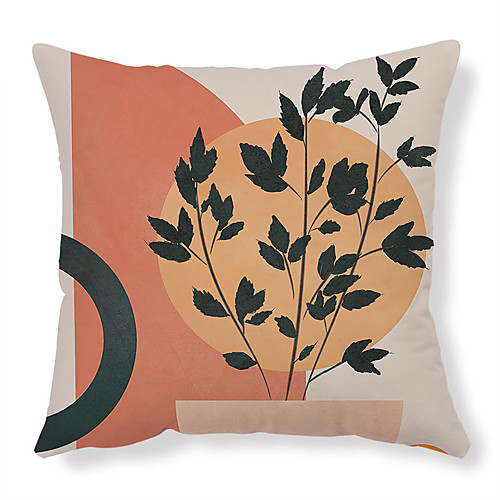 

Simple Double Side Cushion Cover 1PC Soft Decorative Square Throw Pillow Cover Cushion Case Pillowcase for Bedroom Livingroom Superior Quality Machine Washable Outdoor Cushion for Sofa Couch Bed Chair