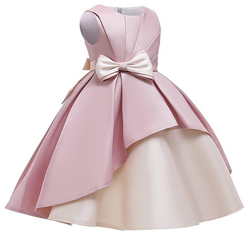 

Princess Dress Party Costume Flower Girl Dress Girls' Movie Cosplay Christmas New Year's Golden Red Pink Dress Christmas Halloween Children's Day Polyester / Cotton