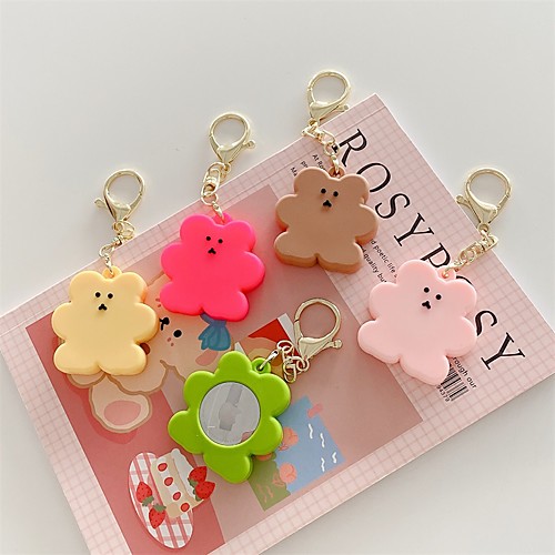 

Cartoon Pattern Protective Sleeve For Apple AirTags Portable Bluetooth Tracker Cover Anti-Scratch Anti-Lost Protective Skin Cover for AirTages Key Finder Keychain Accessory