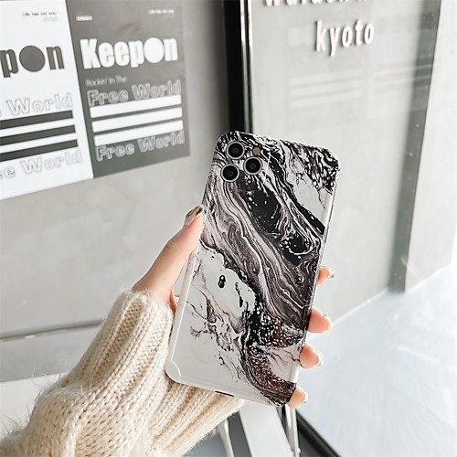 

Phone Case For Apple Back Cover iPhone 12 Pro Max 11 SE 2020 X XR XS Max 8 7 Shockproof Dustproof Color Gradient Geometric Pattern TPU