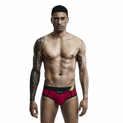 

Men's Shorts Breathable Shorts Pants Patchwork Short Mesh Patchwork White Black Red Dark Blue