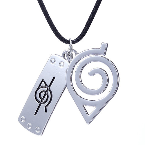 

animation film naruto shippuden konoha naruto keychain necklace