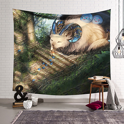 

Wall Tapestry Art Decor Blanket Curtain Hanging Home Bedroom Living Room Decoration Polyester