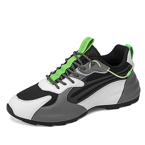 

Men's Sneakers Casual Daily Mesh Breathable Wear Proof White Beige Gray Spring Summer