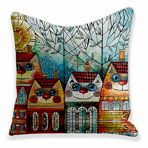 

Double Side Cushion Cover 1PC Soft Decorative Square Throw Pillow Cover Cushion Case Pillowcase for Sofa Bedroom Superior Quality Machine Washable