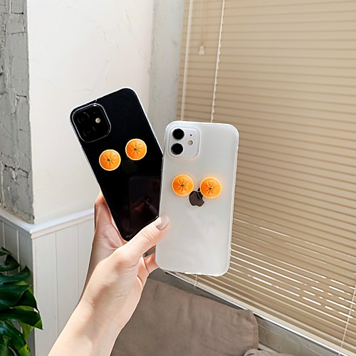 

Phone Case For Apple Back Cover iPhone 12 Pro Max 11 SE 2020 X XR XS Max 8 7 Shockproof Dustproof Food Transparent TPU