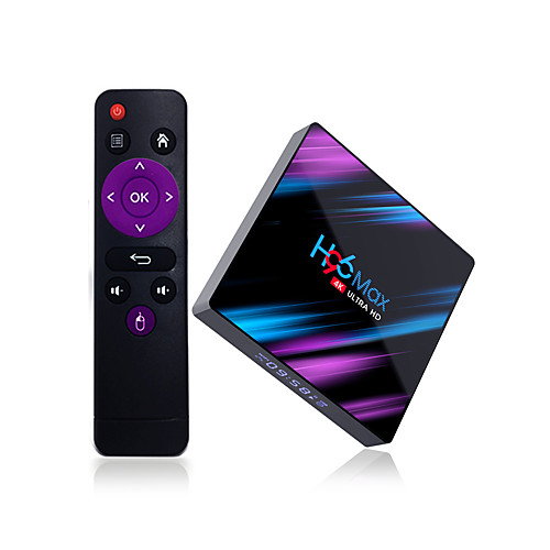 

Android 10.0 TV Box H96MAX Bluetooth 4.0 4K Support H.265 Cortex-A53 2GB 4GB 64GB 32GB 16GB