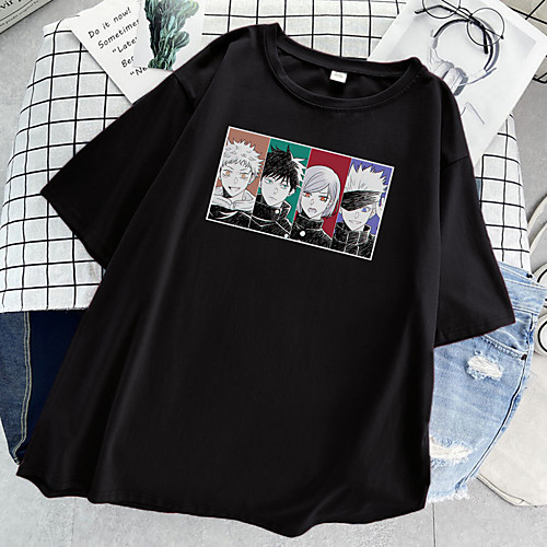 

Inspired by Cosplay Cosplay Cosplay Costume T-shirt Polyester / Cotton Blend Print Harajuku Graphic Kawaii T-shirt For Women's / Men's