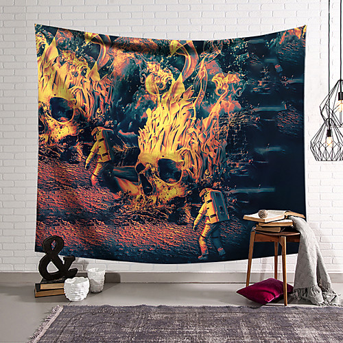 

Wall Tapestry Art Decor Blanket Curtain Hanging Home Bedroom Living Room Decoration Polyester