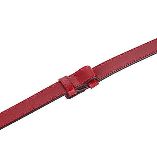 

women's leather thin belt, decorative trousers dress, fashion thin waist, adjustable pair buckle leather belt, women