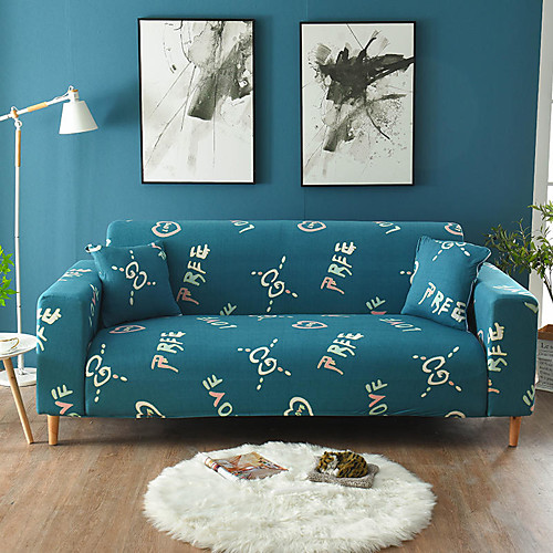 

2021 New Stylish Simplicity Print Sofa Cover Stretch Couch Slipcover Super Soft Fabric Retro Hot Sale Couch Cover