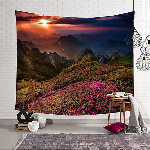 

Wall Tapestry Art Decor Blanket Curtain Hanging Home Bedroom Living Room Decoration Polyester