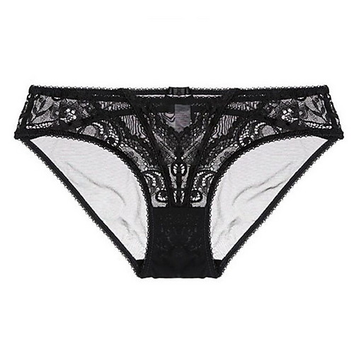 

Women's Bow Brief Micro-elastic Low Waist Wine S