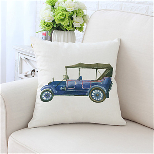 

Double Side Cushion Cover 1PC Faux Linen Soft Decorative Square Throw Pillow Cover Cushion Case Pillowcase for Sofa Bedroom Superior Quality Machine Washable