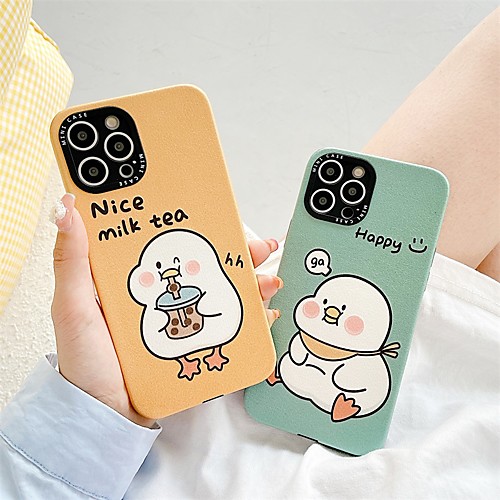 

Phone Case For Apple Back Cover iPhone 12 Pro Max 11 SE 2020 X XR XS Max 8 7 Shockproof Dustproof Cartoon Animal TPU