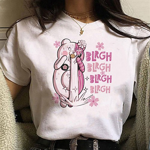 

Inspired by Danganronpa V3 Cosplay Anime Cartoon Polyester / Cotton Blend Print Harajuku Graphic Kawaii T-shirt For Women's / Men's