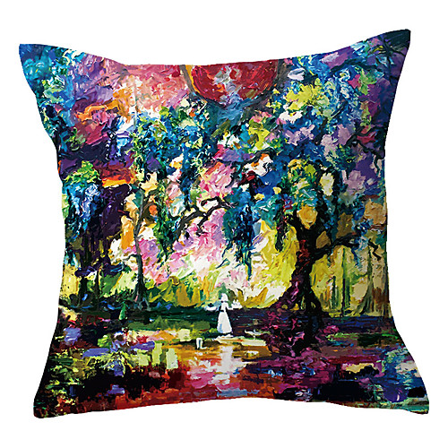 

Double Side Cushion Cover 1PC Soft Decorative Square Throw Pillow Cover Cushion Case Pillowcase for Sofa Bedroom Livingroom Outdoor Superior Quality Machine Washable Outdoor Cushion for Sofa Couch Bed Chair