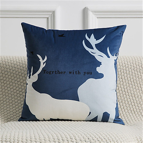 

Double Side Cushion Cover 1PC Soft Decorative Square Throw Pillow Cover Cushion Case Pillowcase for Sofa Bedroom Superior Quality Machine Washable