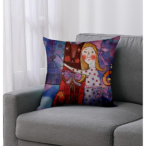 

Double Side Cushion Cover 1PC Soft Decorative Square Throw Pillow Cover Cushion Case Pillowcase for Sofa Bedroom Superior Quality Machine Washable